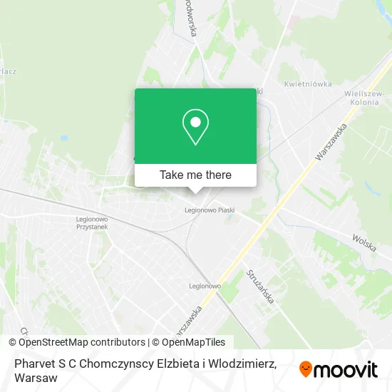 Pharvet S C Chomczynscy Elzbieta i Wlodzimierz map