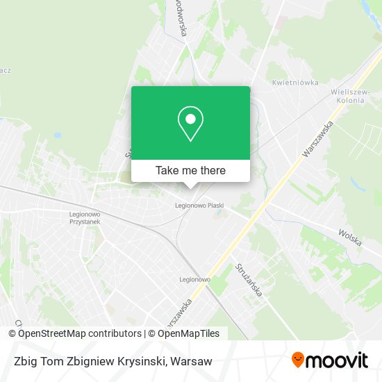 Zbig Tom Zbigniew Krysinski map