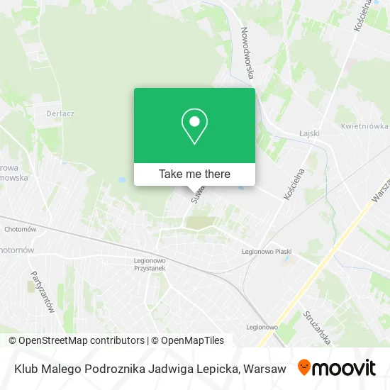Klub Malego Podroznika Jadwiga Lepicka map