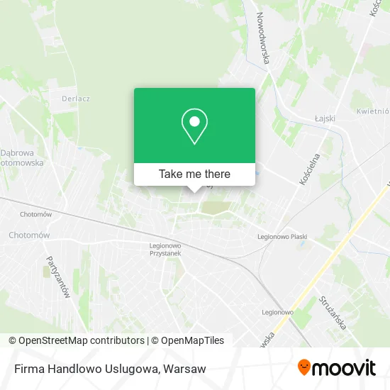 Firma Handlowo Uslugowa map