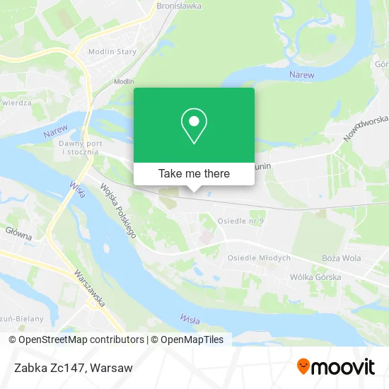 Zabka Zc147 map