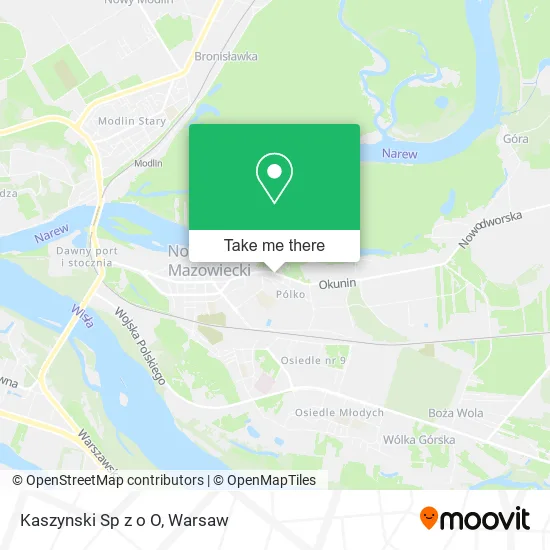 Kaszynski Sp z o O map