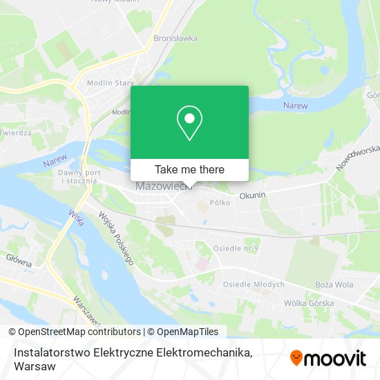 Instalatorstwo Elektryczne Elektromechanika map