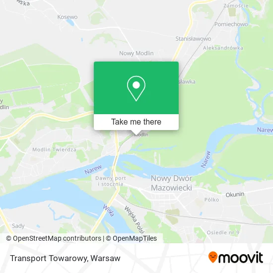 Transport Towarowy map