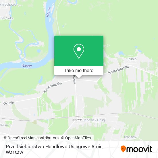 Przedsiebiorstwo Handlowo Uslugowe Amis map