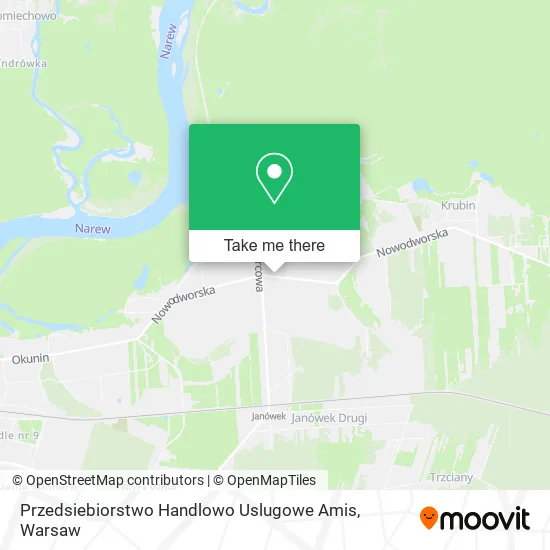 Przedsiebiorstwo Handlowo Uslugowe Amis map