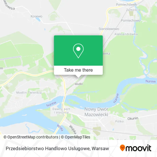 Przedsiebiorstwo Handlowo Uslugowe map