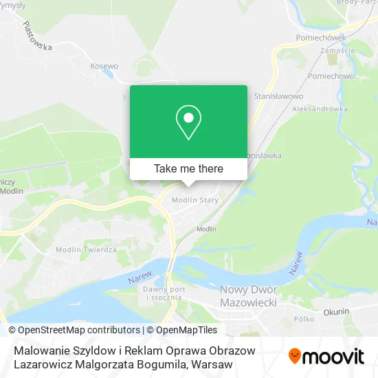 Malowanie Szyldow i Reklam Oprawa Obrazow Lazarowicz Malgorzata Bogumila map