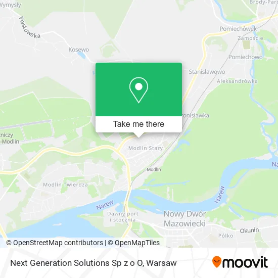 Next Generation Solutions Sp z o O map