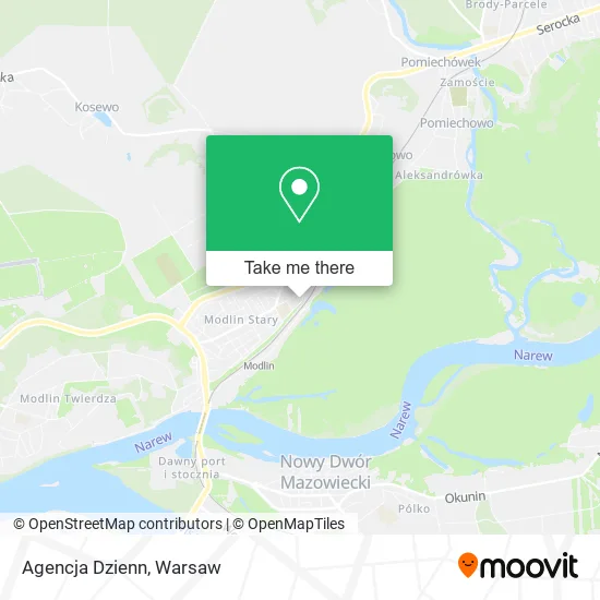 Agencja Dzienn map