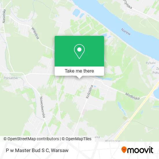 P w Master Bud S C map