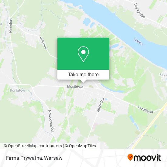 Firma Prywatna map