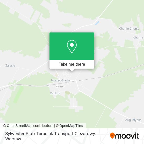 Sylwester Piotr Tarasiuk Transport Ciezarowy map