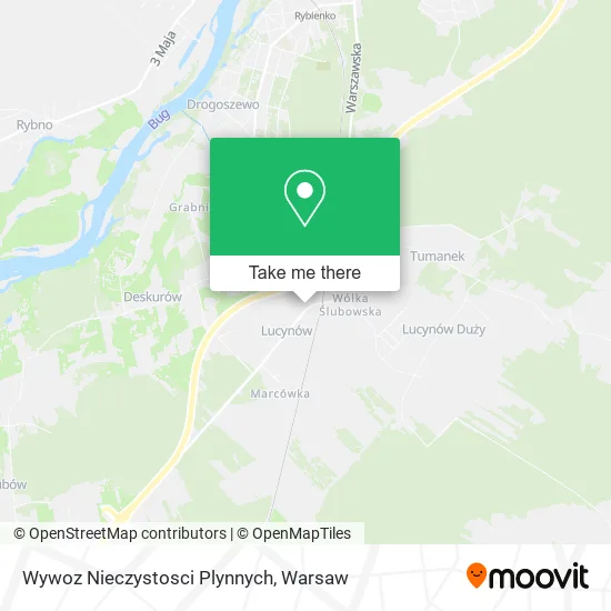 Карта Wywoz Nieczystosci Plynnych