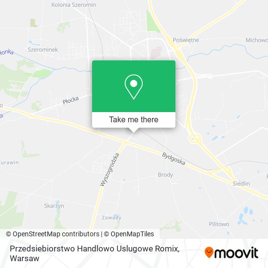 Przedsiebiorstwo Handlowo Uslugowe Romix map