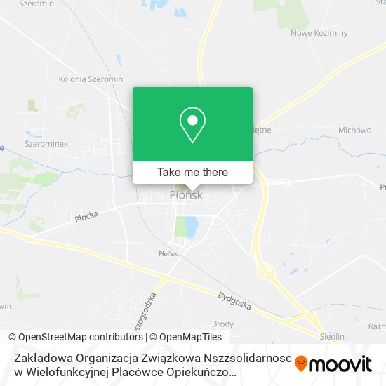 Zakładowa Organizacja Związkowa Nszzsolidarnosc w Wielofunkcyjnej Placówce Opiekuńczo Wychowawczej map