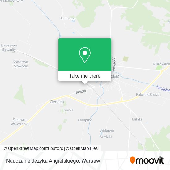 Nauczanie Jezyka Angielskiego map