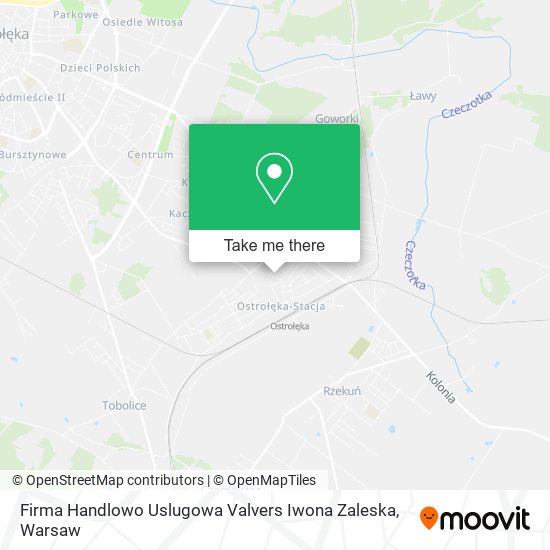 Firma Handlowo Uslugowa Valvers Iwona Zaleska map