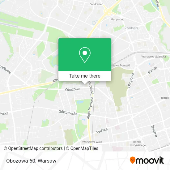 Obozowa 60 map