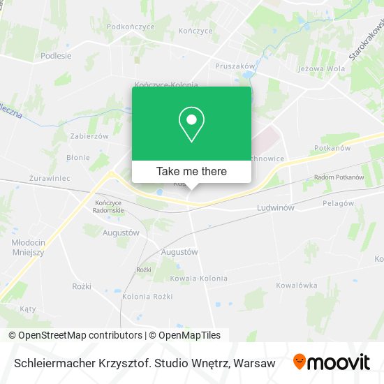 Schleiermacher Krzysztof. Studio Wnętrz map