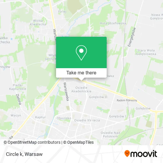 Карта Circle k