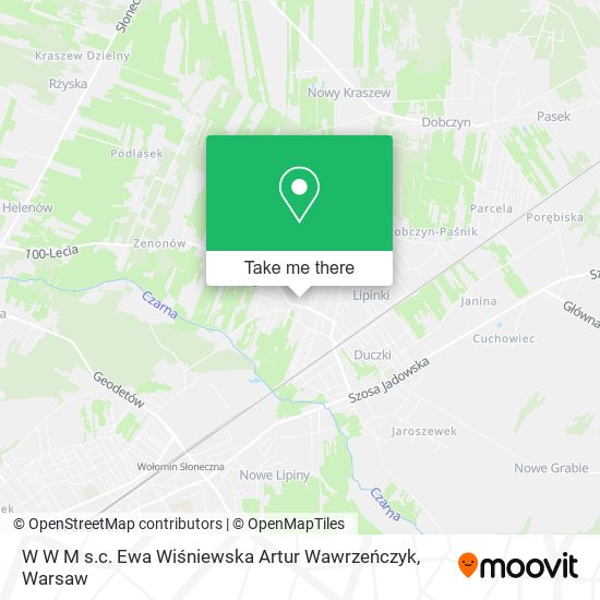 W W M s.c. Ewa Wiśniewska Artur Wawrzeńczyk map