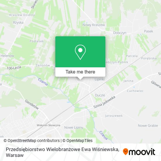 Przedsiębiorstwo Wielobranżowe Ewa Wiśniewska map