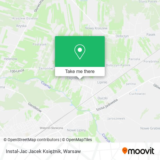 Instal-Jac Jacek Księżnik map