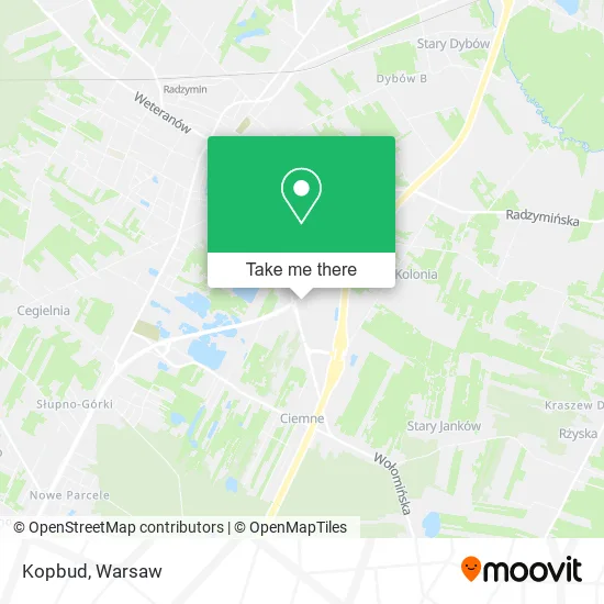 Карта Kopbud