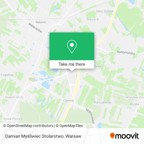 Карта Damian Myśliwiec Stolarstwo