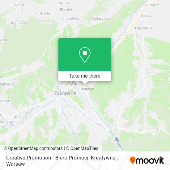 Creative Promotion - Biuro Promocji Kreatywnej map