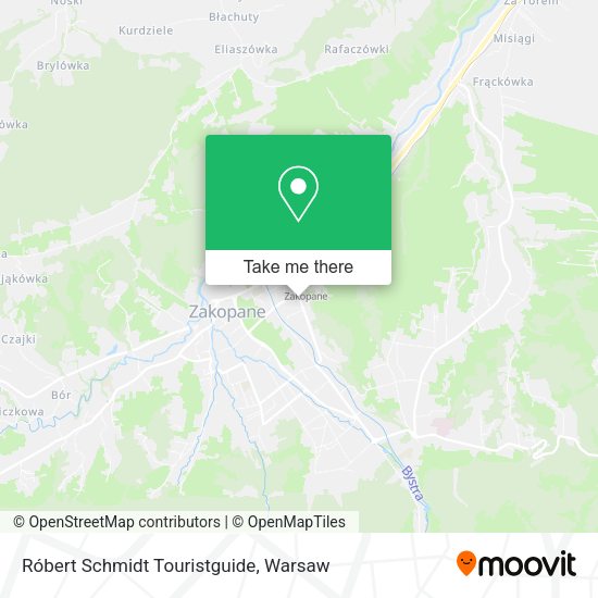 Róbert Schmidt Touristguide map