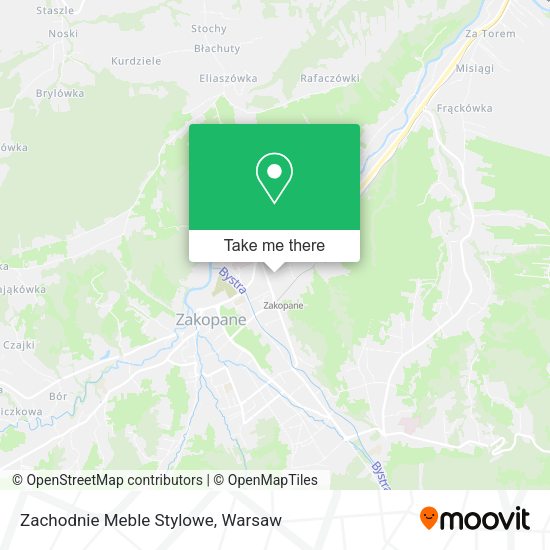 Zachodnie Meble Stylowe map