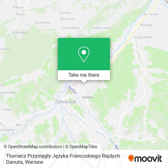 Tłumacz Przysięgły Języka Francuskiego Rejdych Danuta map