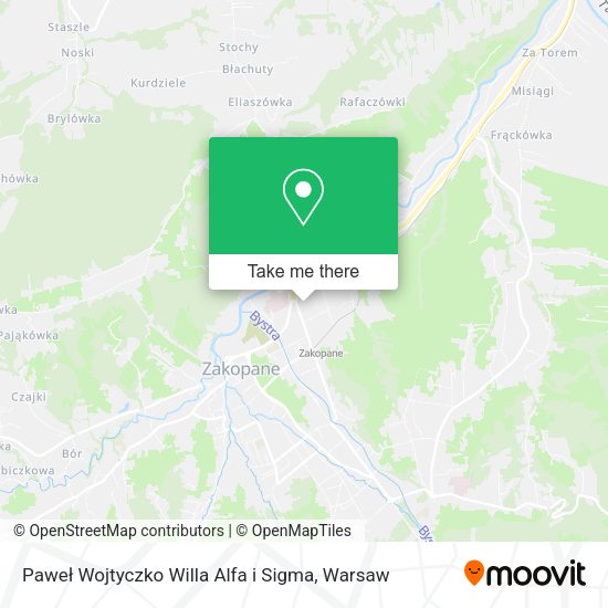 Paweł Wojtyczko Willa Alfa i Sigma map