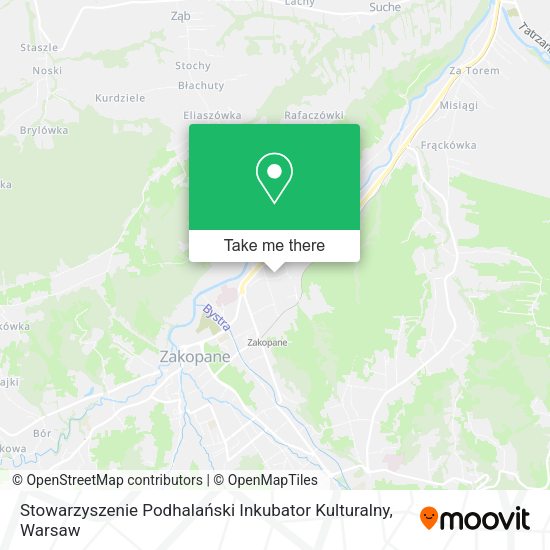 Stowarzyszenie Podhalański Inkubator Kulturalny map