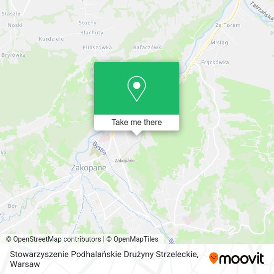 Stowarzyszenie Podhalańskie Drużyny Strzeleckie map