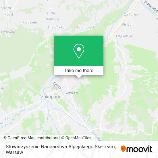 Stowarzyszenie Narciarstwa Alpejskiego Ski-Team map