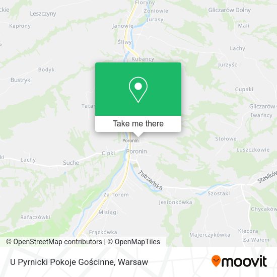 U Pyrnicki Pokoje Gościnne map