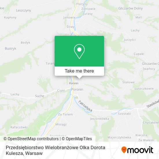 Przedsiębiorstwo Wielobranżowe Olka Dorota Kulesza map