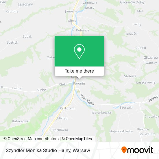 Szyndler Monika Studio Halny map