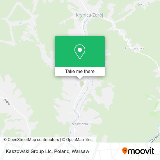 Kaszowski Group Llc. Poland map