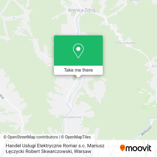 Handel Usługi Elektryczne Romar s.c. Mariusz Łęczycki Robert Skwarczowski map