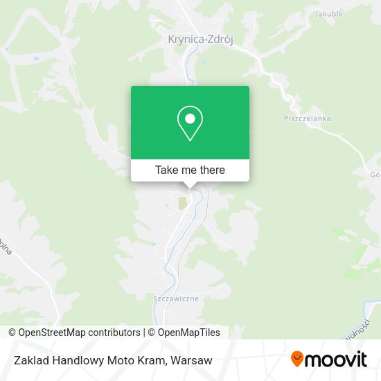 Zaklad Handlowy Moto Kram map