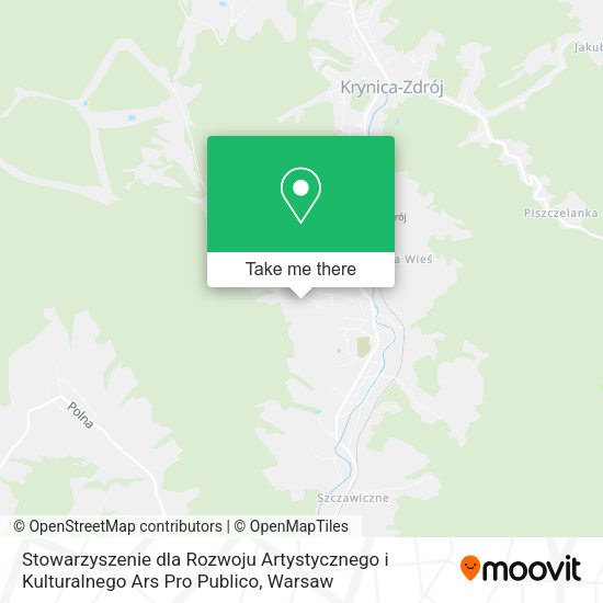 Stowarzyszenie dla Rozwoju Artystycznego i Kulturalnego Ars Pro Publico map