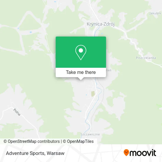Карта Adventure Sports