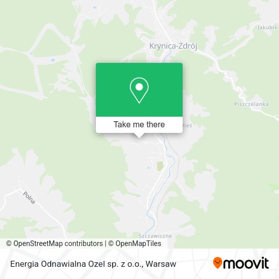 Energia Odnawialna Ozel sp. z o.o. map