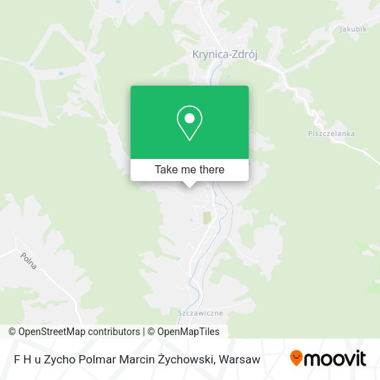 F H u Zycho Polmar Marcin Żychowski map