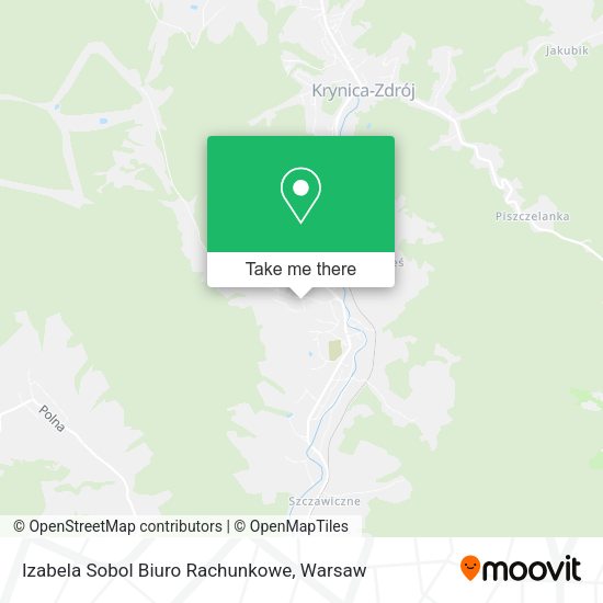 Izabela Sobol Biuro Rachunkowe map