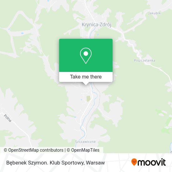 Bębenek Szymon. Klub Sportowy map